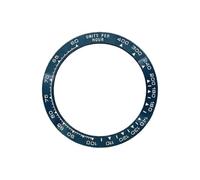 ROUHO 39,3mm Lunette de Montre Insert de Céramique Anneau de Rechange Tachymètre Polie Inlay 31,2mm Pièce pour Rolex Cosmograph Daytona 116500 - A10