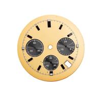 ROUHO 39,5mm Boîtier Montre Kit, Adapté pour Mouvement Quartz VK63 32,5mm Cadran, Insert Lunette Acier Inoxydable Montre Modification Pièces pour Rolex Cosmograph Daytona-O 8