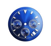 ROUHO 39,5mm Boîtier Montre Kit, Adapté pour Mouvement Quartz VK63 32,5mm Cadran, Insert Lunette Acier Inoxydable Montre Modification Pièces pour Rolex Cosmograph Daytona-O 2