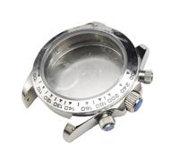 ROUHO 39,5mm Montre Mod Boîtier Adapté pour Mouvement Quartz VK63, Couronne Vissée Montre Modification Pièces pour Tissot PRX-B