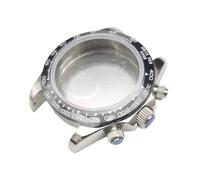 ROUHO 39,5mm Montre Mod Boîtier Adapté pour Mouvement Quartz VK63, Couronne Vissée Montre Modification Pièces pour Tissot PRX-A