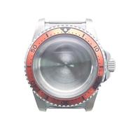 ROUHO 39,5mm Vintage Boîtier Montre Kit avec Rotative Lunette, Adapté pour Mouvement NH35 NH36, Rétro Plongée Montre Modification Set pour Rolex Submariner GMT-K 11