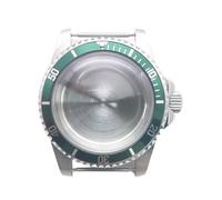ROUHO 39,5mm Vintage Boîtier Montre Kit avec Rotative Lunette, Adapté pour Mouvement NH35 NH36, Rétro Plongée Montre Modification Set pour Rolex Submariner GMT-K 3
