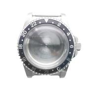 ROUHO 39,5mm Vintage Boîtier Montre Kit avec Rotative Lunette, Adapté pour Mouvement NH35 NH36, Rétro Plongée Montre Modification Set pour Rolex Submariner GMT-K 2