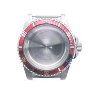 ROUHO 39,5mm Vintage Boîtier Montre Kit avec Rotative Lunette, Adapté pour Mouvement NH35 NH36, Rétro Plongée Montre Modification Set pour Rolex Submariner GMT-K 6