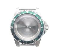ROUHO 39,5mm Vintage Boîtier Montre Kit avec Rotative Lunette, Adapté pour Mouvement NH35 NH36, Rétro Plongée Montre Modification Set pour Rolex Submariner GMT-K 5
