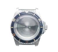 ROUHO 39,5mm Vintage Boîtier Montre Kit avec Rotative Lunette, Adapté pour Mouvement NH35 NH36, Rétro Plongée Montre Modification Set pour Rolex Submariner GMT-K 8
