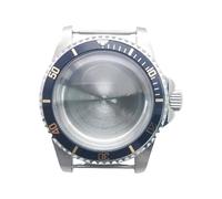 ROUHO 39,5mm Vintage Boîtier Montre Kit, Lunette Bidirectionnelle pour Mouvement NH35 NH36, Insert Aluminium Boîtier Montre pour Rolex GMT-Master Ref. 6542-G 8