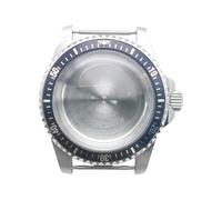 ROUHO 39,5mm Vintage Boîtier Montre Kit, Lunette Bidirectionnelle pour Mouvement NH35 NH36, Insert Aluminium Boîtier Montre pour Rolex GMT-Master Ref. 6542-G 9
