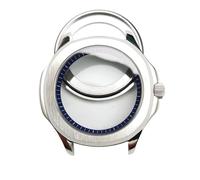 ROUHO 40mm Couronne Vissée Boîtier Montre, Adapté pour Mouvement NH35 NH36 4R, Fond Exposition Bague Chapitre Montre Modification Kit pour Patek Philippe Aquanaut-C