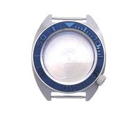 ROUHO 40mm Coussin Forme Boîtier Montre, Adapté pour Mouvement NH35 NH36 3.8 Couronne Position, Acier Inoxydable Montre Modification Kit pour Seiko Prospex Turtle-B 15