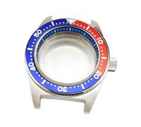 ROUHO 40mm Vintage Boîtier Montre, Adapté pour Mouvement Automatique NH35 NH36 28,5mm Cadran, Acier Inoxydable Rétro Plongée Montre Modification Kit pour Seiko Prospex 62MAS Re-Creation-# 8