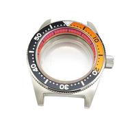 ROUHO 40mm Vintage Boîtier Montre, Adapté pour Mouvement Automatique NH35 NH36 28,5mm Cadran, Acier Inoxydable Rétro Plongée Montre Modification Kit pour Seiko Prospex 62MAS Re-Creation-# 1