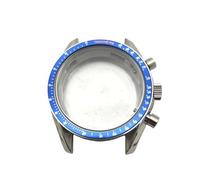 ROUHO 40mm Vintage Montre Modification Kit Adapté pour Mouvement Quartz VK63 32,5mm Cadran, Acrylique Lentille Acier Inoxydable Montre Modding Boîtier pour Omega Speedmaster-A 6