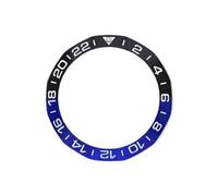 ROUHO 41,5mm Lunette de Montre Insert d'Alliage Bague de Rechange Métallique Incliné Inlay 33mm Horlogerie pour TAG Heuer - A1
