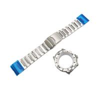 ROUHO 42mm Acier Inoxydable Montre Modification Kit, Adapté pour Mouvement NH35 NH36 29mm Bague, Remplacement Mod Pièces pour Seiko-Boîtier Montre + Bracelet