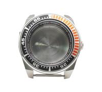 ROUHO 42mm Acier Inoxydable Plongée Boîtier Montre, Adapté pour Mouvement NH35 NH36 28,5mm Cadran, Aluminium Lunette Montre Modification Kit pour Seiko Prospex Samurai