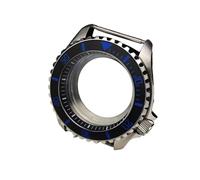 ROUHO 42mm Boîtier Montre Kit Mod, Compatible avec Mouvement NH35 NH36, 3.8 Position Couronne Fond Verre Boîtier Montre pour Seiko SKX007 / SKX009-A 19