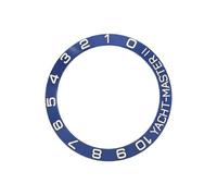 ROUHO 42mm Insert Lunette Céramique Montre Remplacement Anneau Poli Composant Incrustation Cadran Garde-Temps Personnalisé 38,5mm pour Rolex Yacht-Master II-A1 42 * 33.2mm