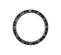 ROUHO 42mm Lunette de Montre Insert de Céramique Anneau de Remplacement Polie Cadran Inlay 34mm Horlogerie pour Omega Seamaster Planet Ocean 600M