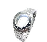 ROUHO 42mm Montre Mod Boîtier & Bracelet, Adapté pour Mouvement NH35 NH36 7S26, Remplacement Insert Lunette Montre Modification Kit pour Seiko-H 2