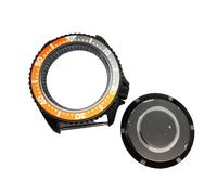 ROUHO 42mm Noir Boîtier Montre 3.8 Couronne Vissée, pour Mouvement NH35 NH36, Remplacement Pièces Mod Boîtier Montre pour Seiko SKX007 / SKX009-E 4