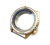 ROUHO 42mm Or Rose Plongée Boîtier Montre, 3.8 Couronne pour Mouvement NH35 NH36, Remplacement Fond Transparent Boîtier Montre pour Seiko SKX007 / SKX009-F