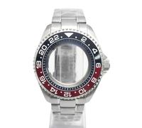 ROUHO 42mm Remplacement Plongée Montre Mod Boîtier + Bracelet Kit Adapté pour Mouvement NH35 4R36 3.8 Couronne Bague Chapitre, Montre Modification Insert Lunette pour Seiko SKX007-S