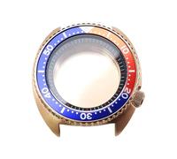 ROUHO 45mm Coussin Forme Automatique Plongée Boîtier Montre, Adapté pour Mouvement NH35 NH36, Verre Saphir Rétro Remplacement Montre Modification Kit pour Seiko Prospex Turtle-C 3