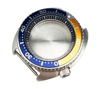 ROUHO 45mm Remplacement Plongée Boîtier Montre, Adapté pour Mouvement NH35 NH36 28,5mm Cadran, 3.8 Couronne Position Fond Plein Montre Modification Set pour Seiko SKX007-B