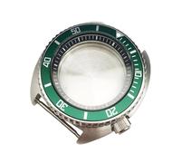 ROUHO 45mm Remplacement Plongée Boîtier Montre, Adapté pour Mouvement NH35 NH36 28,5mm Cadran, 3.8 Couronne Position Fond Plein Montre Modification Set pour Seiko SKX007-O