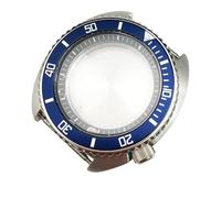 ROUHO 45mm Remplacement Plongée Boîtier Montre, Adapté pour Mouvement NH35 NH36 28,5mm Cadran, 3.8 Couronne Position Fond Plein Montre Modification Set pour Seiko SKX007-H