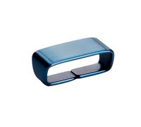 ROUHO Acier Inoxydable Gardien Bracelet Montre, Smartwatch Bracelet Anneau Retient & Fermoir pour Casio G-Shock DW5600/5610/6900-Bleu 22mm