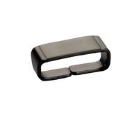 ROUHO Acier Inoxydable Gardien Bracelet Montre, Smartwatch Bracelet Anneau Retient & Fermoir pour Casio G-Shock DW5600/5610/6900-Noir 22mm