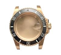 ROUHO Acier Inoxydable Pièces Mod Montre 40mm, 28,5mm Cadran pour Mouvement Automatique NH35 NH36, Remplacement Boîtier Montre pour Rolex Submariner-M 6