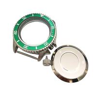 ROUHO Acier Inoxydable Plongée Boîtier Montre 42mm Insert Céramique, pour Mouvement Automatique NH35 28,5mm Cadran, 3.8 Couronne Boîtier Montre pour Seiko SKX007-# 1