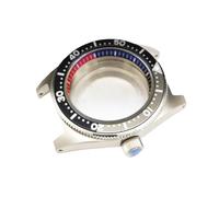 ROUHO Acier Inoxydable Rétro Plongée Boîtier Montre 40mm, Adapté pour Mouvement Automatique NH35A NH36A 28,5 Cadran, Remplacement Boîtier Montre pour Seiko SLA017 62MAS-D