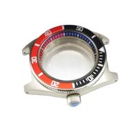 ROUHO Acier Inoxydable Rétro Plongée Boîtier Montre 40mm, Adapté pour Mouvement Automatique NH35A NH36A 28,5 Cadran, Remplacement Boîtier Montre pour Seiko SLA017 62MAS-B