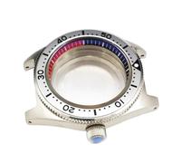 ROUHO Acier Inoxydable Rétro Plongée Boîtier Montre 40mm, Adapté pour Mouvement Automatique NH35A NH36A 28,5 Cadran, Remplacement Boîtier Montre pour Seiko SLA017 62MAS-A