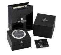 ROUHO Boîte à Montre en Bois Massif Coffret Montre Individuel avec Coussin Souple Couvercle Rabattable Finition Brillante Rangement Soigné pour Hublot Big Bang