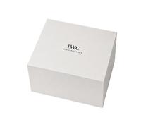 ROUHO Boîte Montre en Bois Support Montre Individuel avec Coussin Intérieur Coussin Retirable Surface Texturée Table de Nuit pour IWC Ingenieur