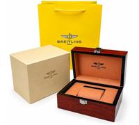 ROUHO Boîte Présentoir Montre en Bois Coffret Montre Simple avec Coussin Intérieur avec Intérieur Rembourré Profil Ordonné pour Breitling Top Time