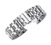 ROUHO Bracelet Montre Acier Inoxydable Bracelet Métal Rechange 22mm 23mm Anses Courbées Maillon Massif pour Tissot Couturier