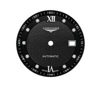 ROUHO Cadran Acier Inoxydable Face Montre Métal 32,9mm Remplacement Pièce Rechange 2824 2892 Automatique Mouvement Composant pour Longines Master - A3