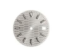 ROUHO Cadran Nid d'abeille 28.5mm, Une Face Texturée Lumineuse Couronne 3h avec Date Mod pour Miyota 8215 ETA 2824-2 ETA 2836-2 Movement-A2