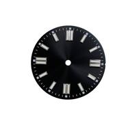 ROUHO Cadran Soleillé 28.5mm, Une Face de Garde-Temps Stérile Couronne 3h sans Date Mod pour Seiko NH35 Miyota 8215 ETA 2836 Movement-E6