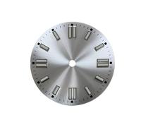 ROUHO Cadran Soleillé 28.5mm, Une Face de Garde-Temps Stérile Couronne 3h sans Date Mod pour Seiko NH35 Miyota 8215 ETA 2836 Movement-E3