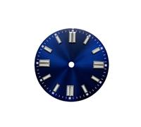 ROUHO Cadran Soleillé 28.5mm, Une Face de Garde-Temps Stérile Couronne 3h sans Date Mod pour Seiko NH35 Miyota 8215 ETA 2836 Movement-E2