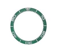ROUHO Céramique Lunette de Montre, Insert Rechange, Anneau Poli Incrustation Façade Composant pour Omega Seamaster 300M