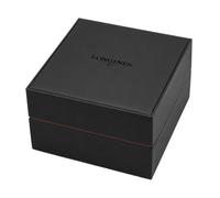 ROUHO Coffret Montre Structure Bois Boîte Rangement Montre Extérieur Cuir avec Coussin Moelleux Couvercle à Charnière Profil Ordonné pour Longines PrimaLuna